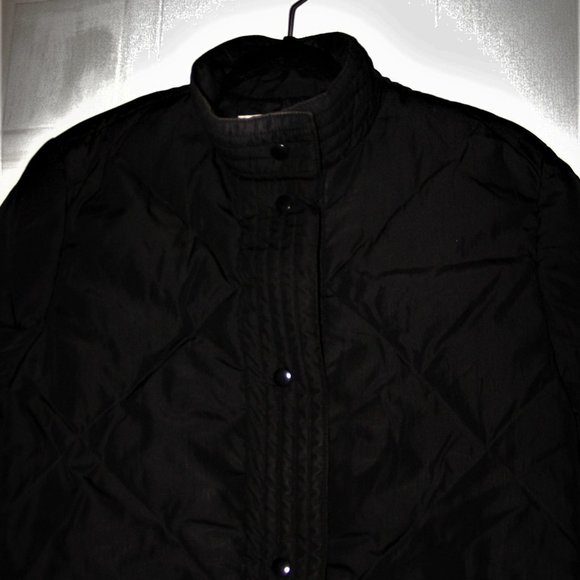 BLACK BILL BLASS CARCOAT L - Picture 2 of 3